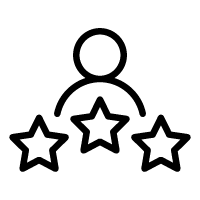 All three house ranges on display